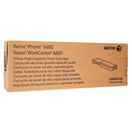 Toner Xerox 106R02235 Yellow 6,000 páginas