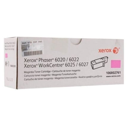 Toner Xerox 106R02761 Magenta 1,000 páginas