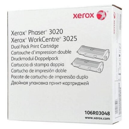 Toner Xerox Phaser 3020 / Wc 3025 (106R03048) Black Dual Pack (3K)