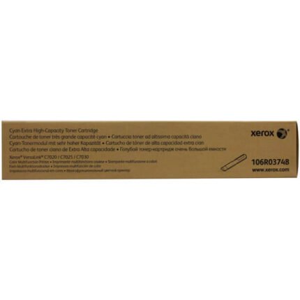 Toner Xerox 106R03748 Cyan 11,800 páginas