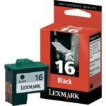 Tinta Lexmark 10N0016 (16) Negro 400 Paginas - Imagen 2