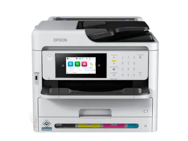 Impresora Multifuncional Epson WorkForce Pro WF-C5890 Color  USB/RED