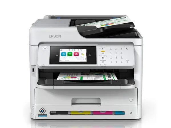 Impresora Multifuncional Epson WorkForce Pro WF-C5810 Color  USB/RED