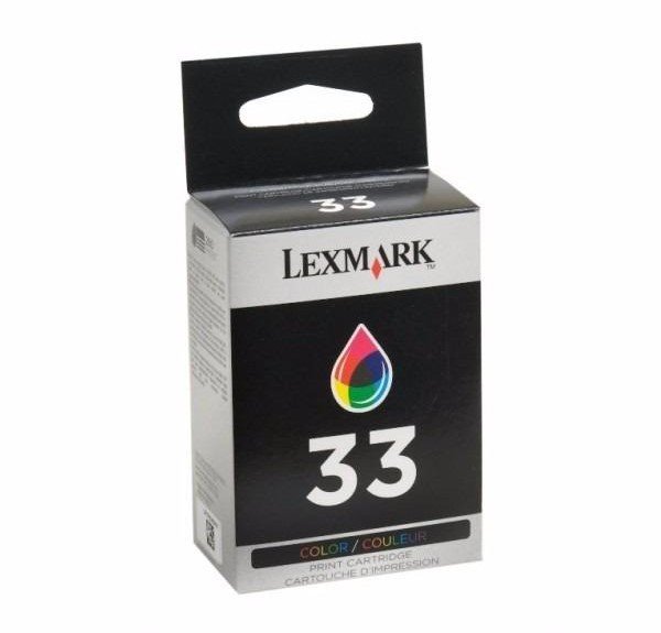18C0033 Tinta Lexmark 18C0033 (33) Color 190 Paginas - Imagen 1