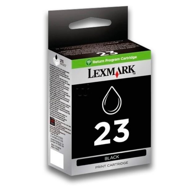 Tinta Lexmark 18C1523  (23) Negro 215 Paginas