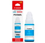 Tinta Canon GI-190C Cyan 70ML 7,000 Pag. G2100, G3100 - Imagen 2