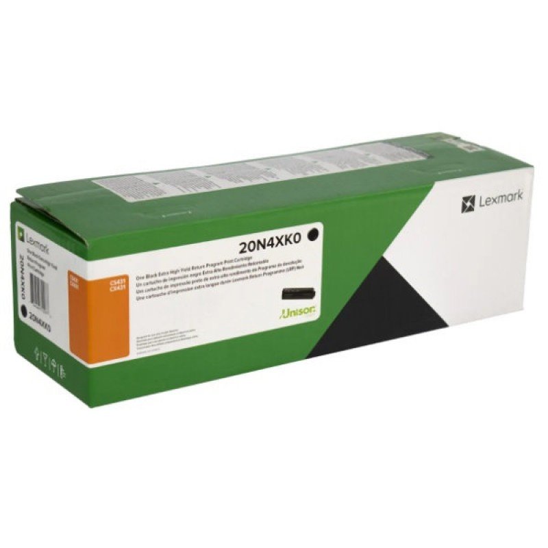 Toner Lexmark 20N4XK0, CX431, 6k pags, Negro
