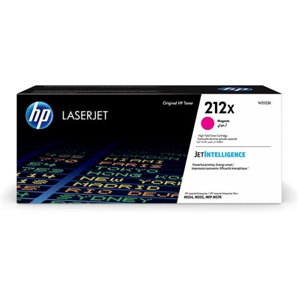 212x-ma-600x600 Tóner Hp 212X (W2123X) Magenta 10,000 Pag Color LaserJet Enterprise Flow MFP M578c - Imagen 1