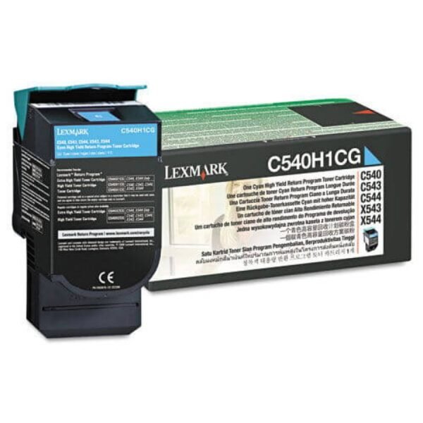 Toner Lexmark C540h1cg Cyan