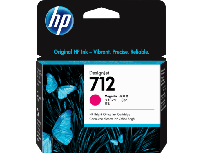 Cartucho de Tinta HP DesignJet 712 Magenta de 29 ml