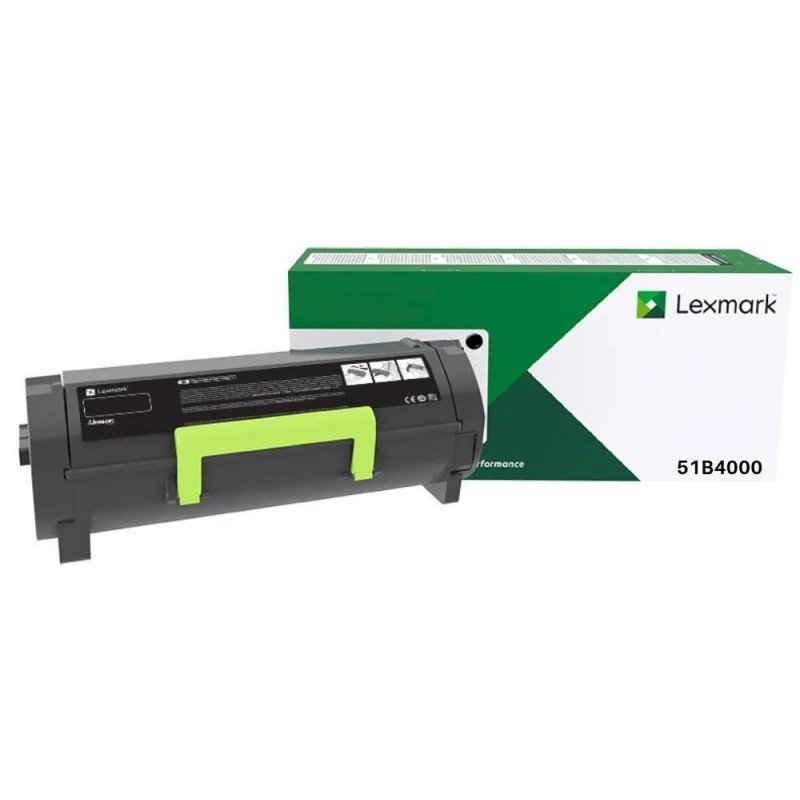 Toner LexMark 51B4000, 25K Paginas, para Lexmark MS/MX317,417,517,617