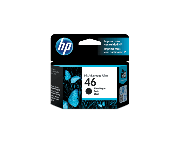 Cartucho de Tinta HP 46 Negra Original