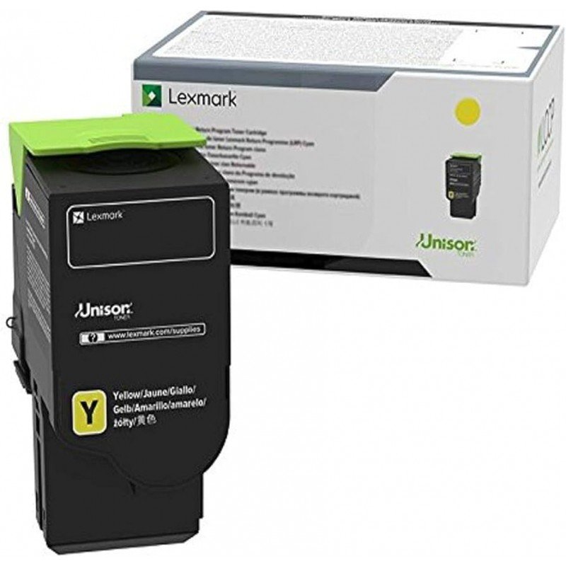Toner Lexmark 75M4HY0, CS531, CX532, 8800 páginas, Amarillo