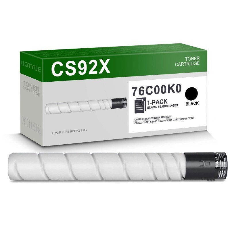 Toner LexMark Negro para CS921, CS923, CX920, CX921, CX922, CX923 y CX924