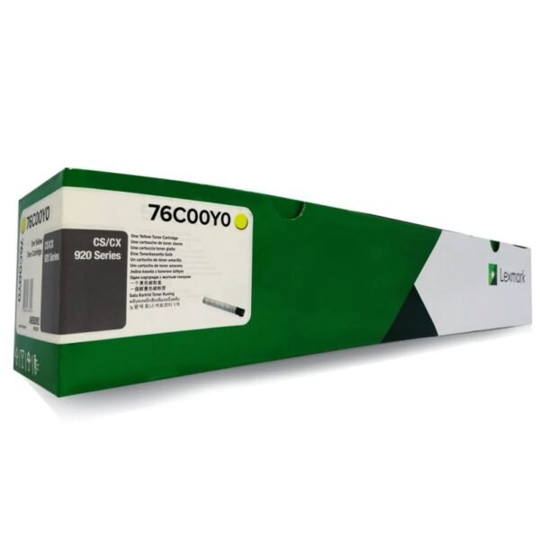 Toner Lexmark 76C00Y0, Amarillo, CS921, CS923, CX920, CX921, CX922, CX923, CX924