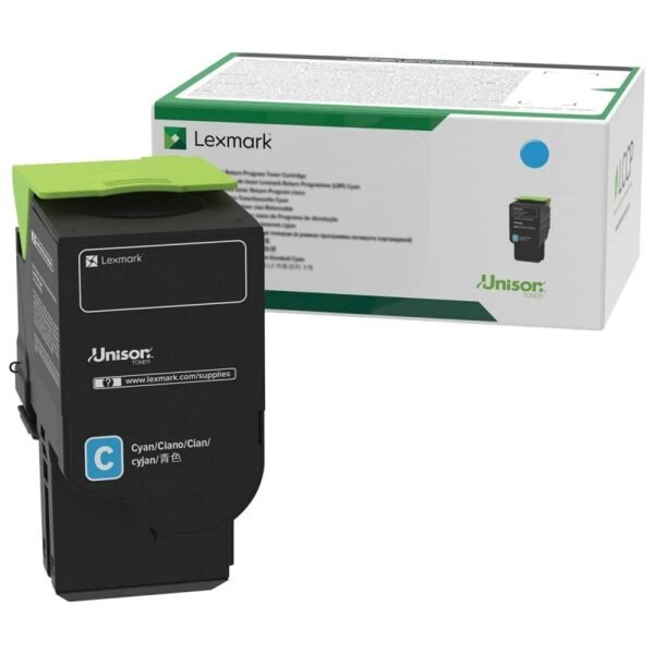 Tóner Lexmark 78C4XC0 Extra Alto Rendimiento Cian, 5000 Páginas