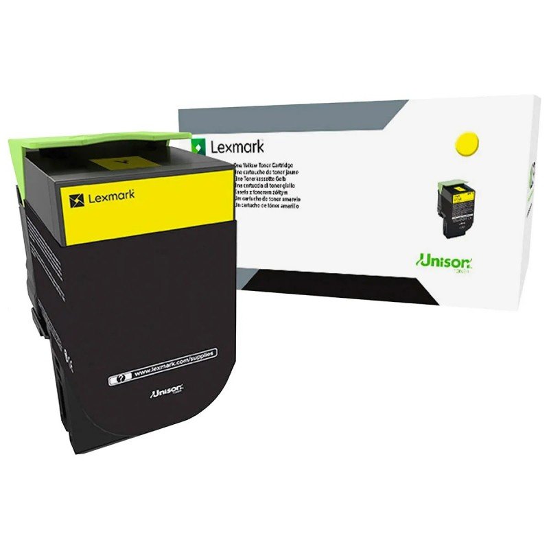 Tóner Lexmark 78C4XY0 Extra Alto Rendimiento Yellow, 5000 Páginas