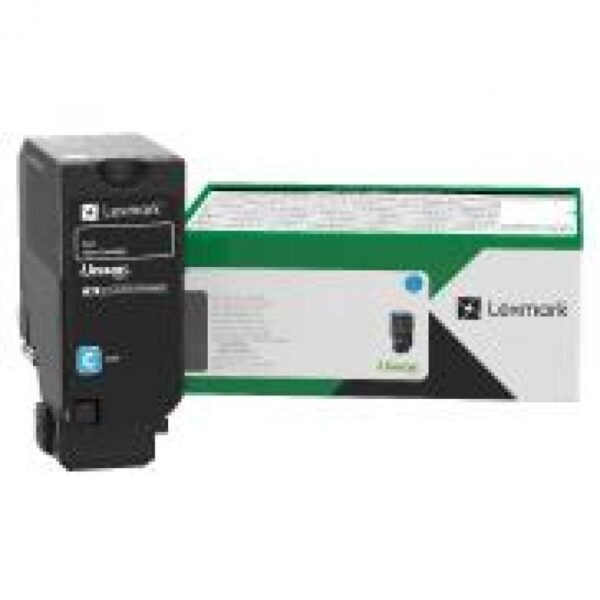 Cartucho De Tóner LexMark, 16.2k pags, Cyan, para Lexmark CX735