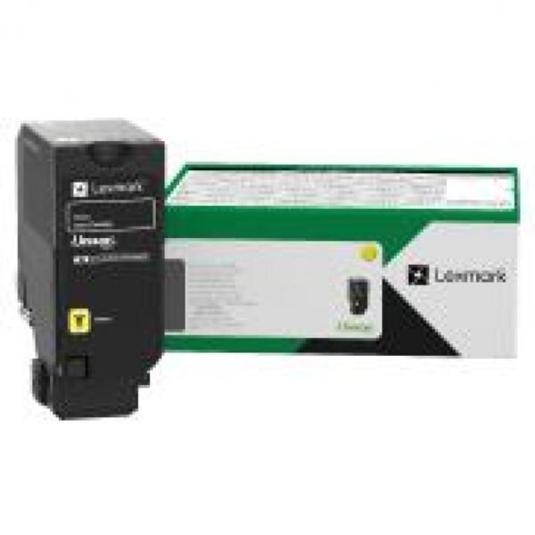 Cartucho De Tóner LexMark, 16.2k pags, Yellow, para Lexmark CX735