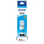 Botella de Tinta Epson T504 (T504220) Cyan 70ml