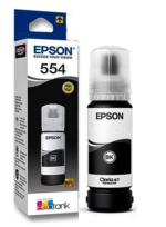 Botella de Tinta Epson T554120 (554) Negro 70ml - Imagen 2