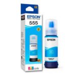 Botella de Tinta Epson T555220 (555) Cyan 70ml - Imagen 2