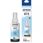 Botella de Tinta Epson T673 (T673520) Light Cyan 70ml - Imagen 2
