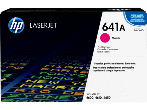 Cartucho de Tóner HP 641A Magenta LaserJet Original