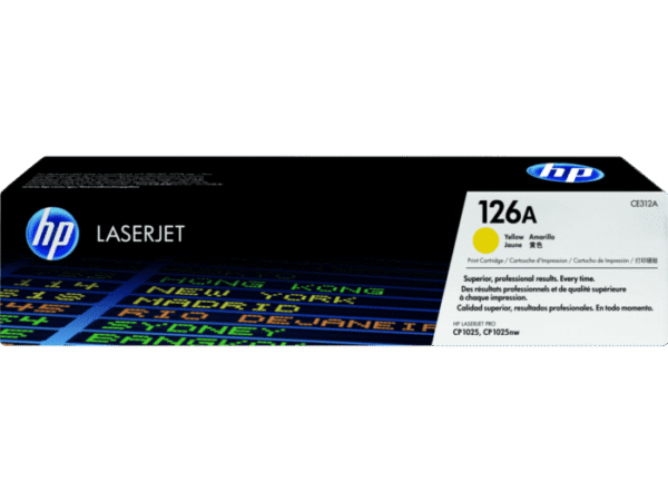 Cartucho de Tóner HP 126A Amarillo LaserJet Original