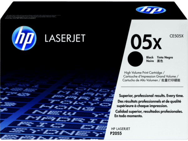 Cartucho de Tóner HP 05X Negro Alto Rendimiento LaserJet Original