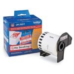 Cinta Brother DK-2251 | Letra Rojo/Negro Sobre Blanco 2.4″ (62MM) x 15.2 mts.