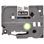 Cinta Brother TZE-355 Blanco sobre Negro 24mm (1″) x 8 mts - Imagen 2
