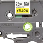 Cinta Brother TZE-631 Negro sobre Amarillo 12mm (1/2″) x 8 mts - Imagen 2