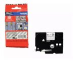 Cinta Brother TZE-S135 Blanco sobre Transparente 12mm (1/2″) x 8 mts - Imagen 2