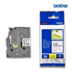 Cinta Brother TZE-S141 Negro sobre Transparente 18mm (3/4″) x 8 mts