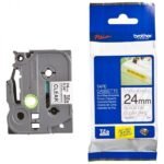 Cinta Brother TZE-S151 Negro sobre Transparente 24mm (1″) x 8 mts