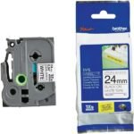 Cinta Brother TZE-S251 Negro sobre Blanco 24mm (1″) x 8 mts