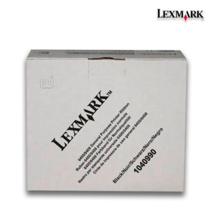 Cinta Lexmark 1040990 Negro 6400 Caja 6 und 20 Mill. Caracteres