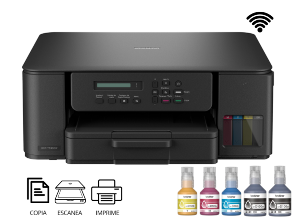 IMPRESORA MULTIFUNCIONAL COLOR BROTHER DCP-T530W WIRELESS
