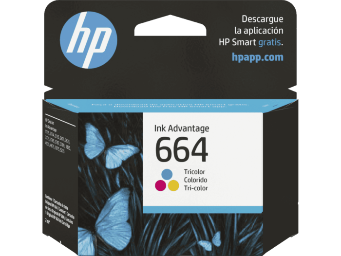 Cartucho de Tinta HP 664 Tricolor Original