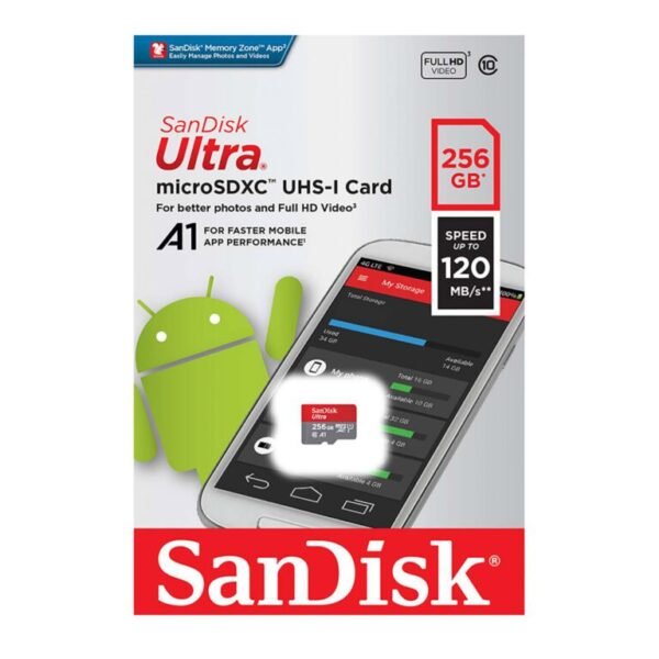 Memoria Sandisk Ultra Micro SDXC 256GB UHS-I Card