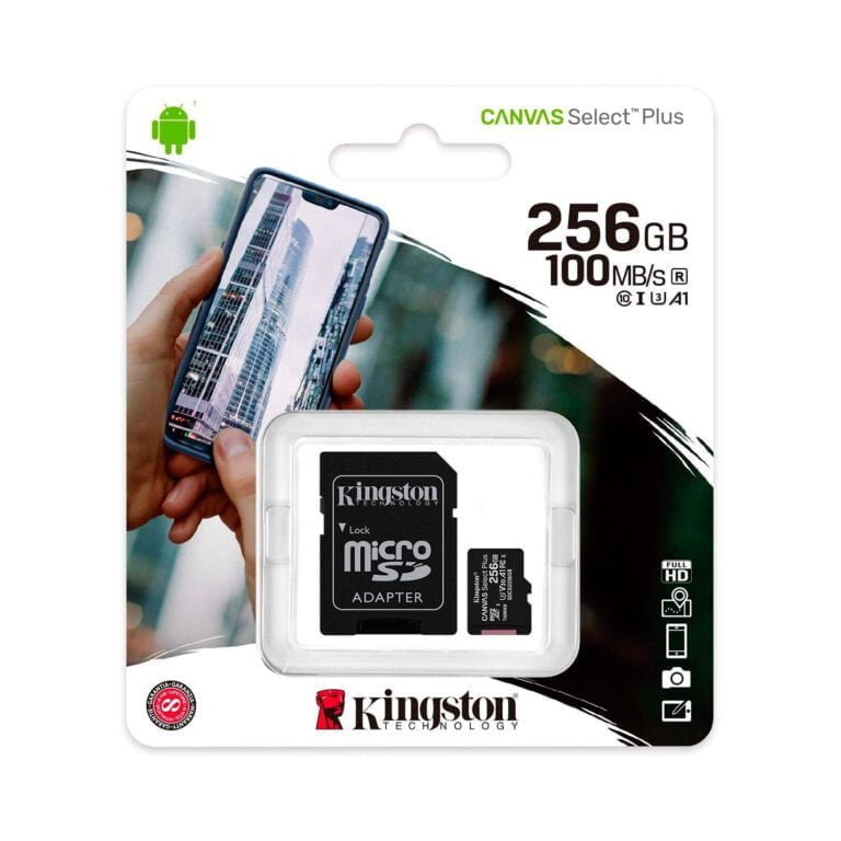 Memoria Micro SDXC de 256 GB Kingston Nintendo Switch
