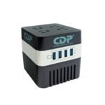 Estabilizador CDP RU-AVR6041 600Va/300W 4 Salidas 4 Port USB Blanco/Negro - Imagen 2