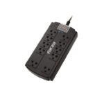 Supresor De Pico Forza Fsp 10 Un-1080 Joules 10 Tomas Black - Imagen 2