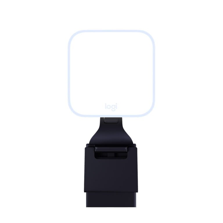 Luz Led Logitech Litra Glow Para Transmisión Premium Con Truesoft Usb-A Black