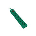 Regleta Forza PS-001G 110/220V 6-Univ NEMA Verde - Imagen 2