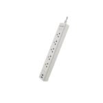 Forza Fsp-512Usbw Sp 110/220V 1200J 5 Unv Nema 2 Usb 5Ft White