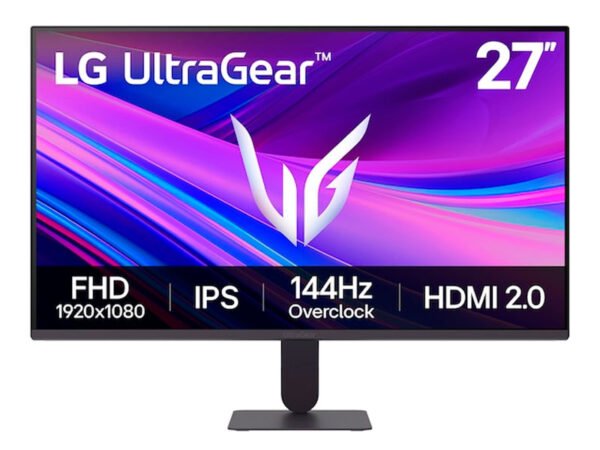MONITOR LG GAMING 27G411A-B/ FHD/ IPS/ 144HZ/ HDMI/ DP/ 27 pulgadas