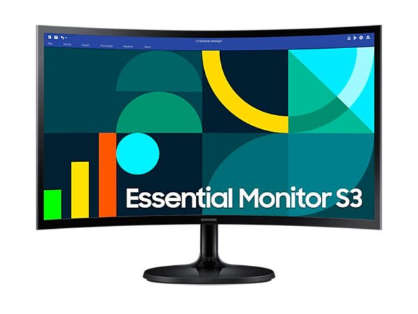 MONITOR SAMSUNG LS24D360GALXPE 24 Curvo 100HZ/4MS HDMI x1/ VGA x1
