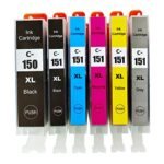 Tinta Canon CLI-151XL Yellow 11ML MG6210 - Imagen 2